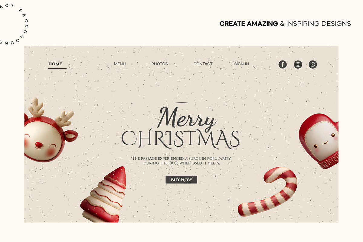 Warm Clay Christmas Icons Pack, a Solid Icon by Lumeno (Photo 4 of 6)