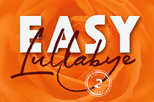 Easy Lullabye logo branding font