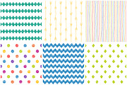 Color doodle patterns, a Pattern Graphic by Magnia (Thumbnail 4 of 4)