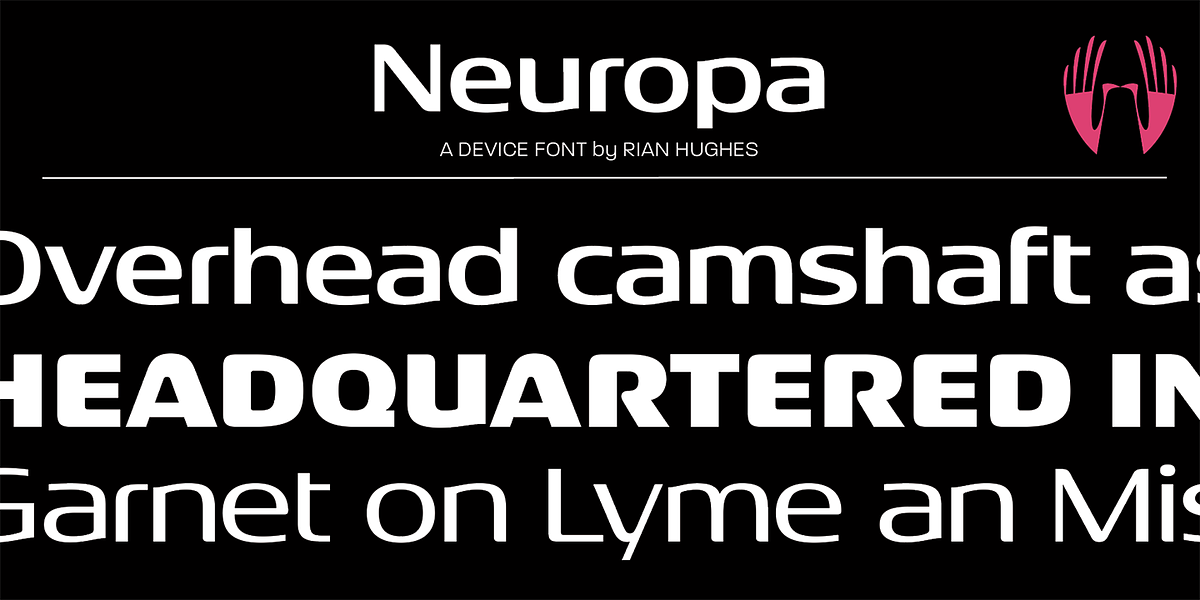 Neuropa, a Sans Serif Font by Device (Photo 6 of 6)