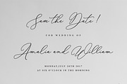 Bellisia Script + Bold Version, a Script Font by sizimon (Thumbnail 6 of 8)