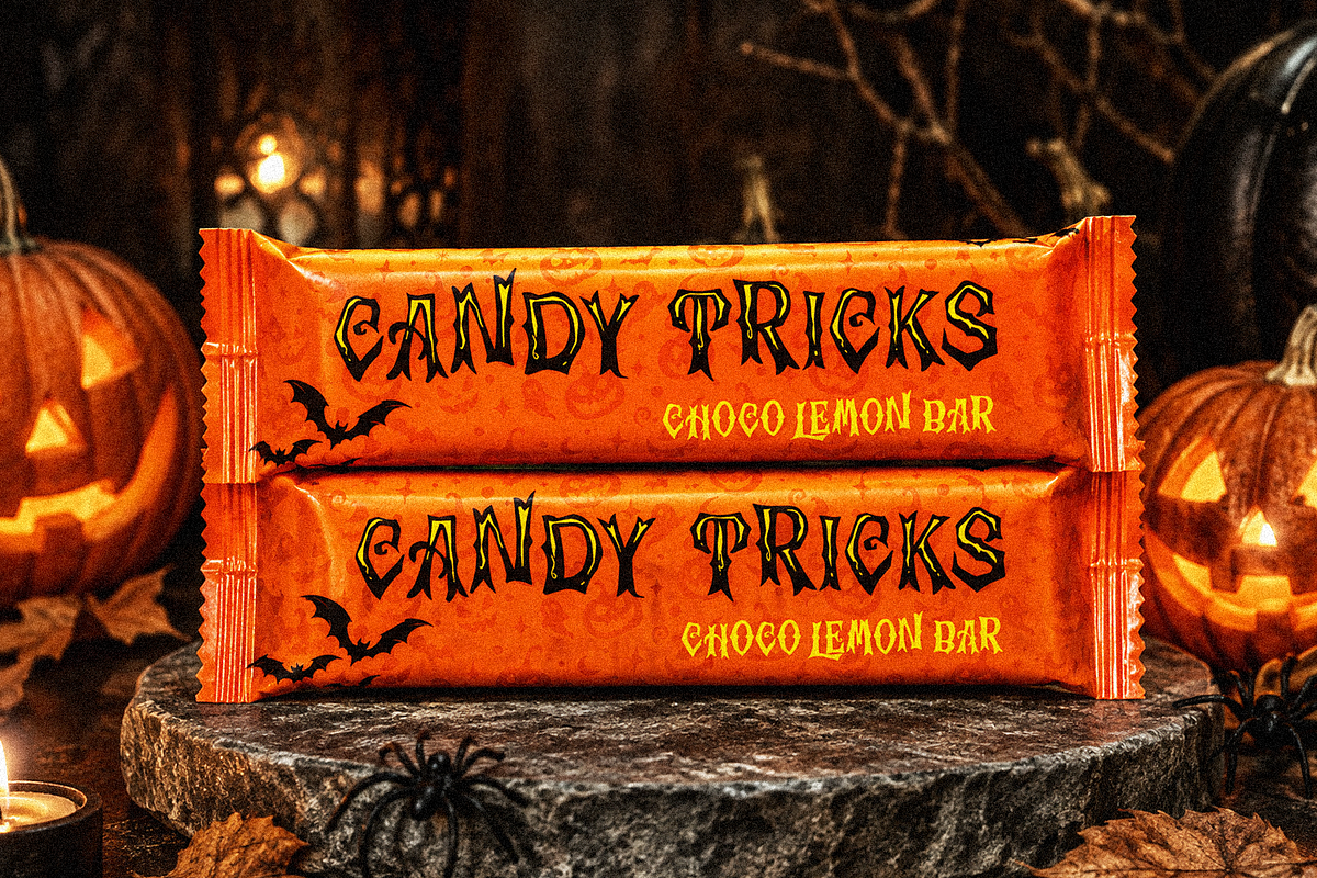 Halloween Raven Bold Horror Font, a Blackletter Font by Haps Space (Photo 11 of 12)