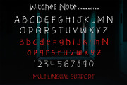 Witches Note - Display Font, a Script Font by Alpaprana (Thumbnail 7 of 10)