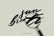 10 Lettering Brushes For Procreate, a Brush Add-On by Katsia Liat (Jazwinska) (Thumbnail 7 of 10)