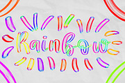 Rainbow Outline Procreate Brushes, a Brush Add-On by Almazova Dolzhenko (Thumbnail 11 of 13)