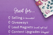2022-2024 Calendar InDesign Template, a Templates & Theme by Janice Designs (Thumbnail 4 of 8)
