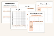 2026 Burnout Recovery Workbook, a Print Template by Designmela01 (Thumbnail 8 of 10)