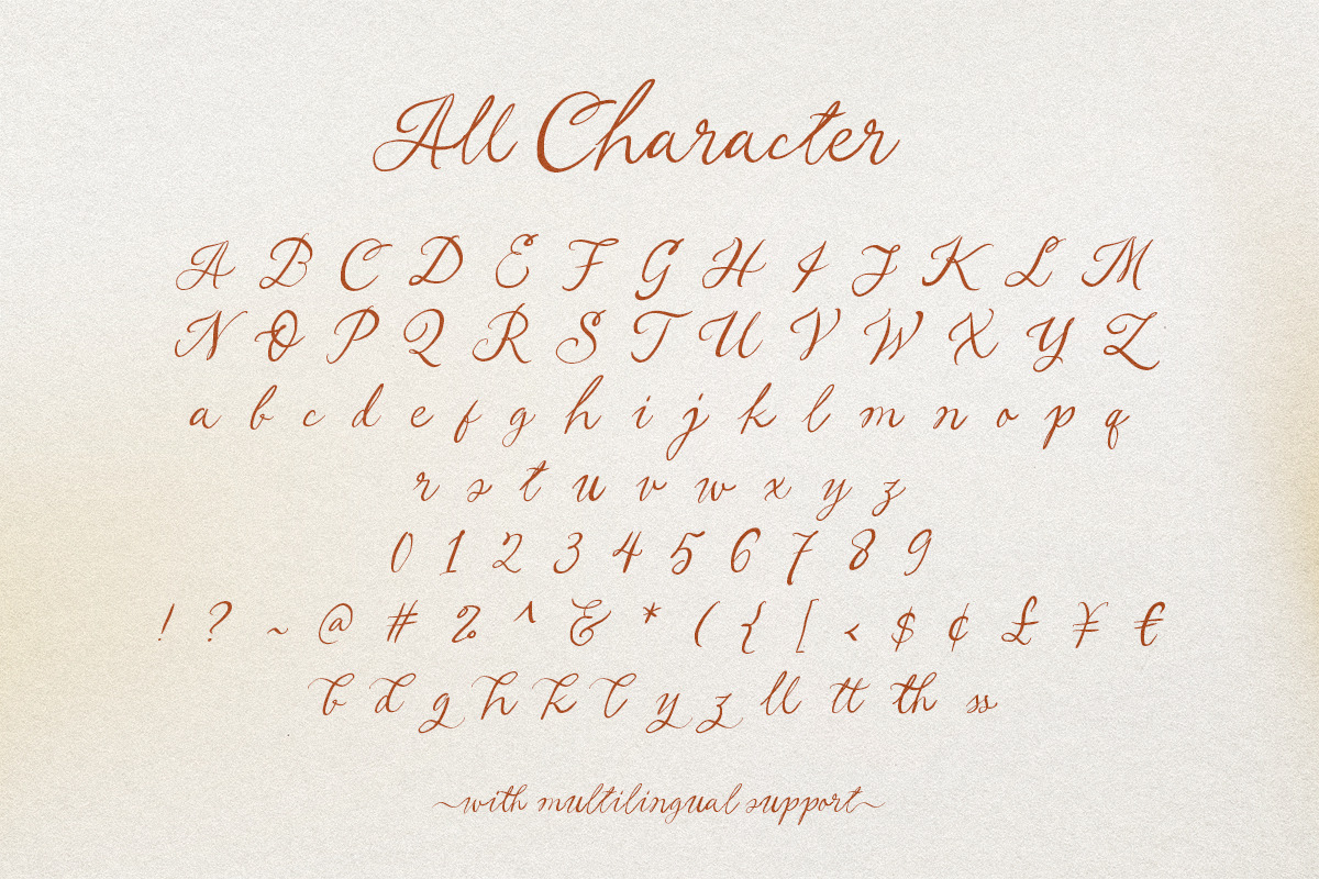 Antelopia - Rough Handwritten Script, a Script Font by Sarid Ezra (Photo 10 of 10)