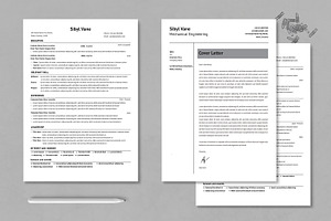 Creative Resume Templates, a Resume Template by MightyDesign
