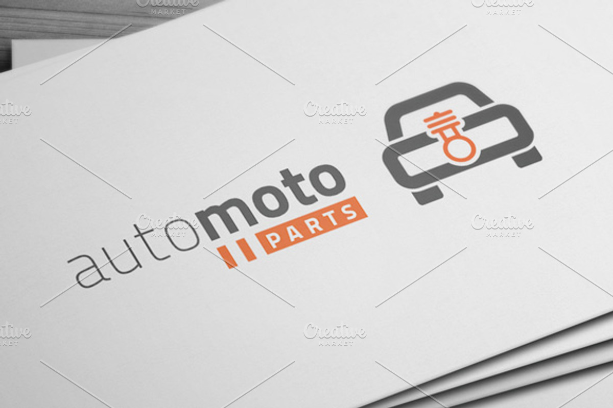AutoMoto Parts Logo, a Branding & Logo Template by artnook (Photo 5 of 5)