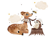 Magic Woodland Friends Collection, an Animal Illustration by Pati Paints (Thumbnail 16 of 19)