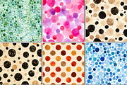 Colorful Dot Digital Paper Pack, a Pattern Graphic by Black Bird Studio (Thumbnail 4 of 6)