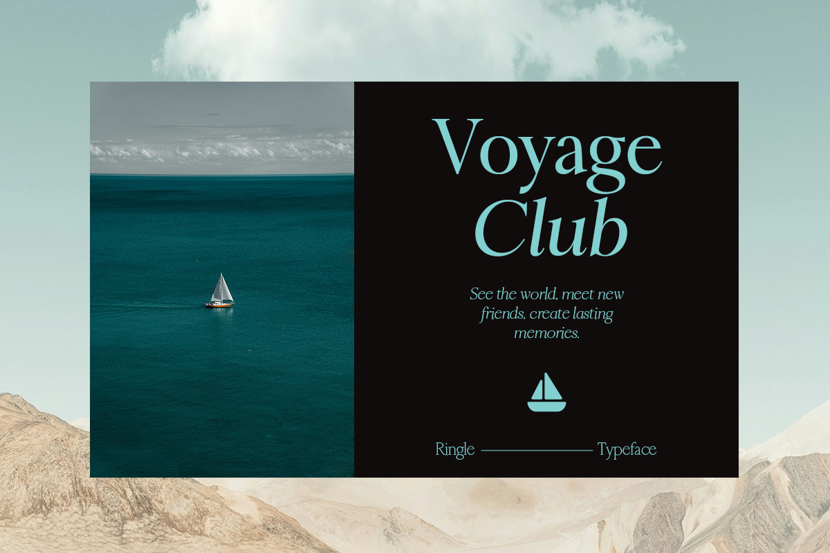 Ringle, a Serif Font by Attract Studio (Photo 10 of 13)