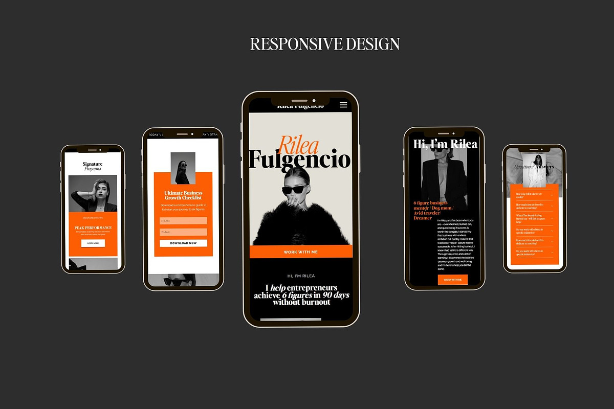 Showit Template for Business Coach, a Landing Page Template by Row Creative (Photo 5 of 10)