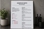 MODERN RESUME TEMPLATE (R16), a Resume Template by dulchaer29 (Thumbnail 4 of 4)