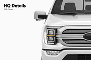 Pickup Truck Mockup 10, a Product Mockup by Mockupix (Thumbnail 2 of 12)