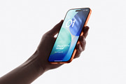 24 iPhone 17 Pro in Hand Mockups, an iPhone Mockup by Asylab (Thumbnail 23 of 107)