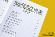 Menu for premium restaurants, a Brochure Template by Hellgram (Thumbnail 5 of 5)