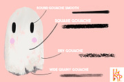 Oh Gouache Procreate Brushes, a Brush Add-On by KJP Designs (Thumbnail 2 of 6)