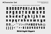 Monteba - Bold Display Font, a Serif Font by Say Studio (Thumbnail 10 of 11)