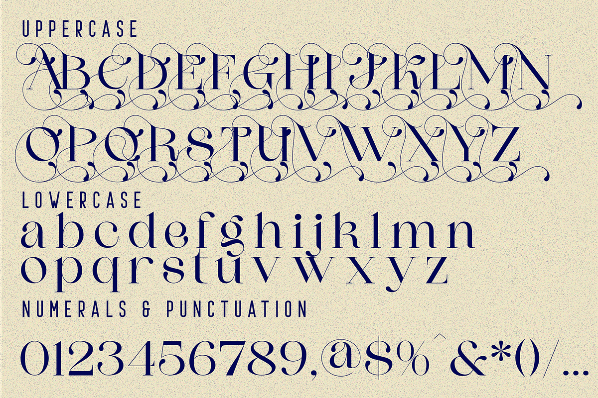 Connect Markets - Modern Serif Font, a Serif Font by 177Studio (Photo 7 of 8)