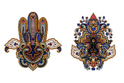 Paisley Vector Bundle, an Illustration by StabuLaRasa illustration (Thumbnail 8 of 27)