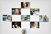 Photo Collage Template 03, a Graphic by Layout Design (Thumbnail 5 of 5)