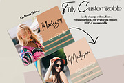 Boho Photoshop Grad Card Template, a Card Template by InstaNoirDesigns (Thumbnail 4 of 9)