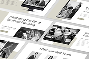 Business Plan Google Slide Template, a Presentation Template by GraphauseProject (Thumbnail 2 of 6)