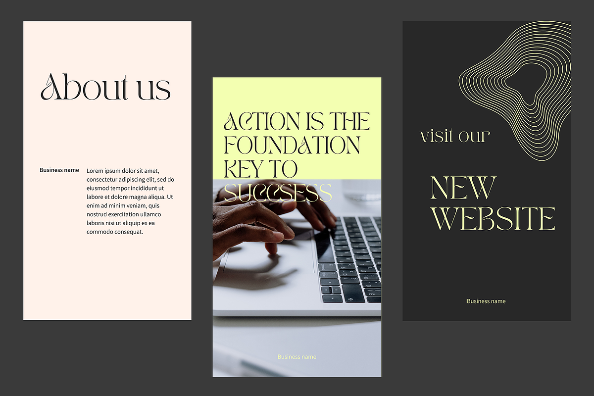 Business instagram canva template, a Templates & Theme by hk__dsgn (Photo 5 of 9)