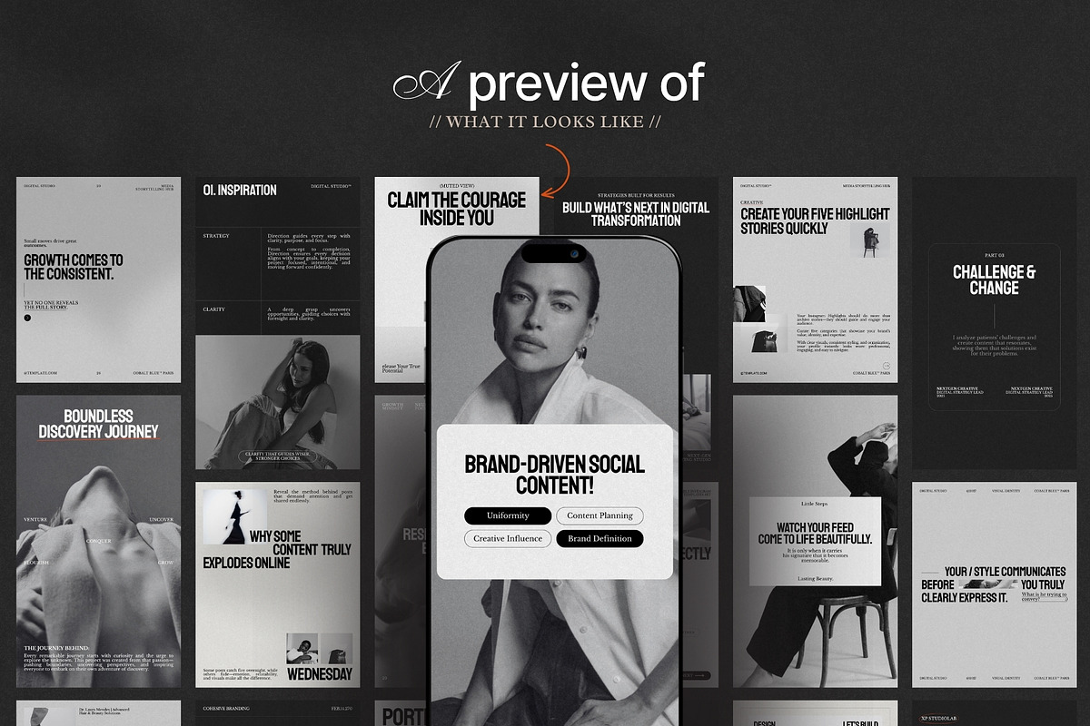 Instagram Stories & Post Designs, a Social Media Template by Pixel Grid (Photo 3 of 8)