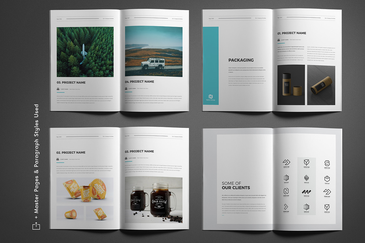 Company Portfolio, a Brochure Template by ThemeDevisers (Photo 7 of 8)