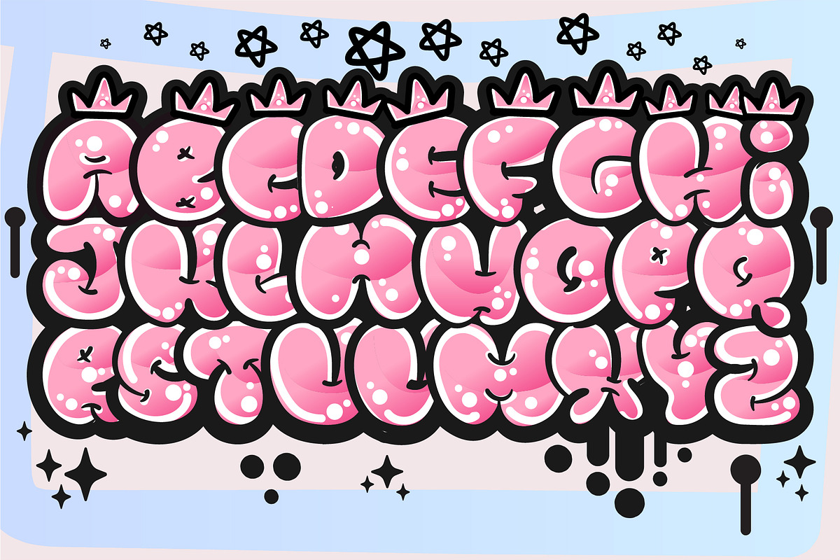 Kiss Font, a Symbol Font by Nobu Collections (Photo 2 of 8)
