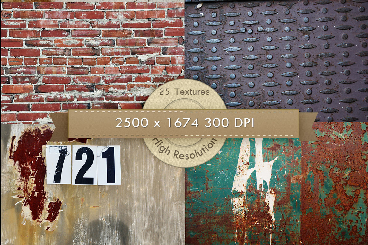 Urban Grunge Vol 4 High Res Textures preview 4