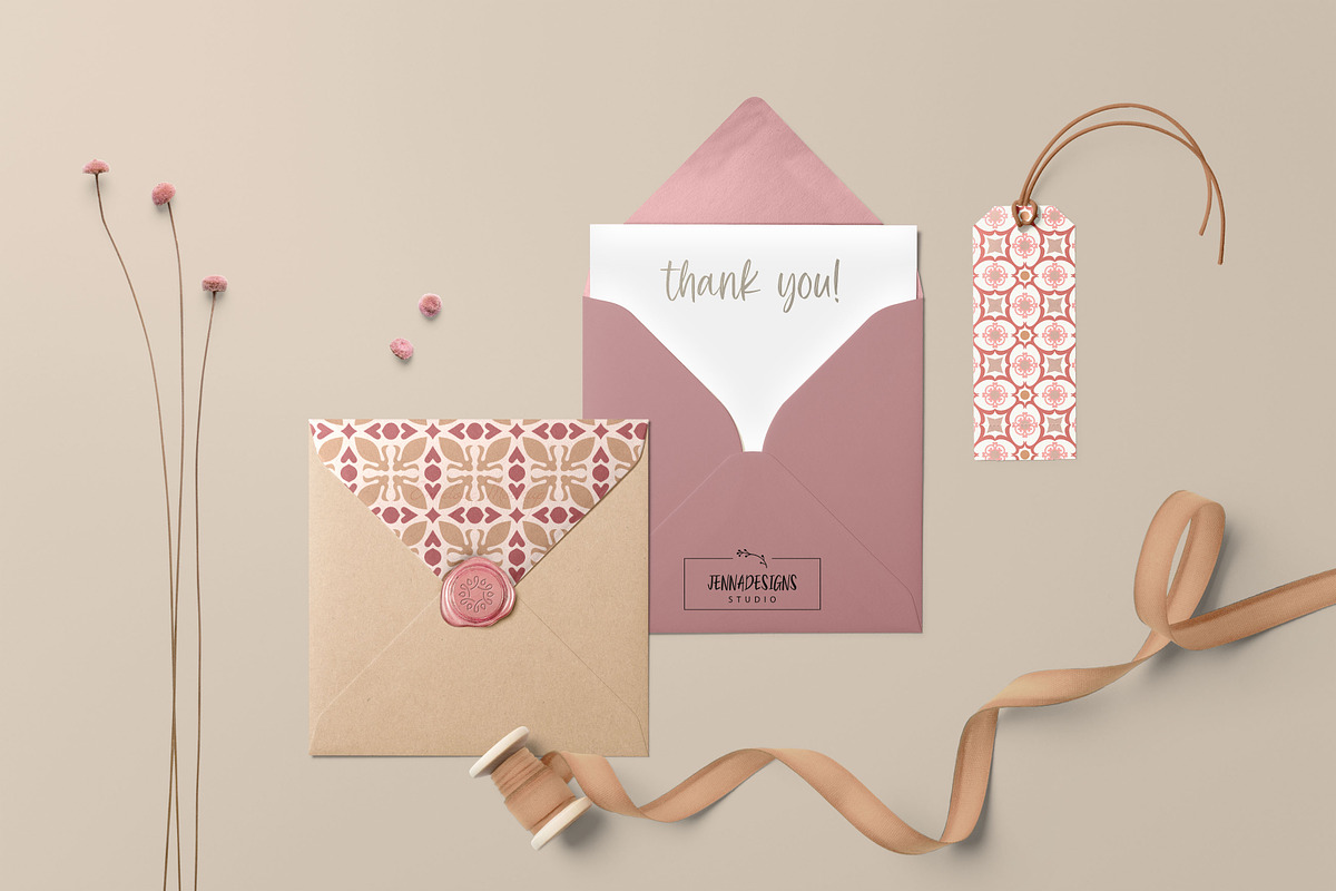 Olivia Moroccan Pattern Collection, a Pattern Graphic by Jennadesigns (Photo 11 of 13)