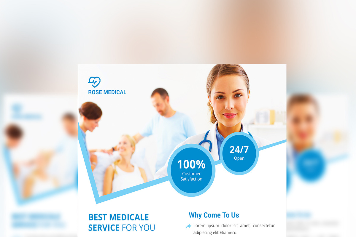 Amazing Medical Health Care Flyer, a Flyer Template by Themefisher (Photo 5 of 5)