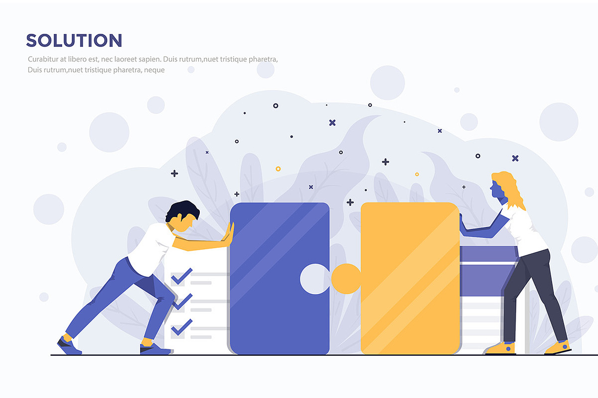 Modern Flat Design Business Concepts, a Person Illustration by Creative Graphics (Photo 8 of 12)