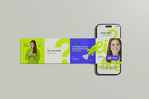 Premium Carousel Branding Mockup