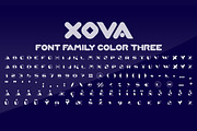 XOVA Layered Font Family, a Sans Serif Font by CRR | NTN (Thumbnail 7 of 9)