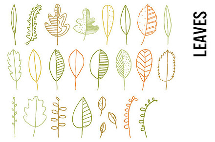 Leaves Clip Art - Transparent PNGs