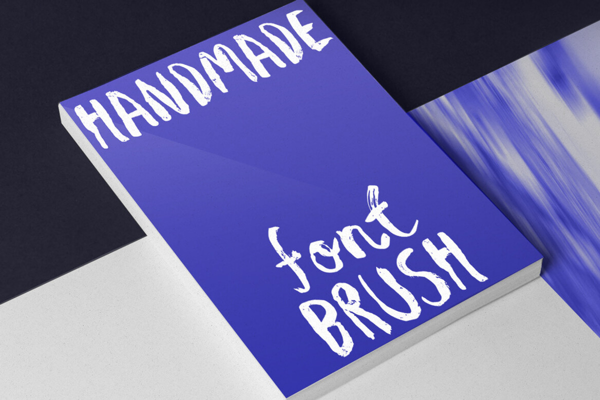 Avene PRO Brush Font preview 6