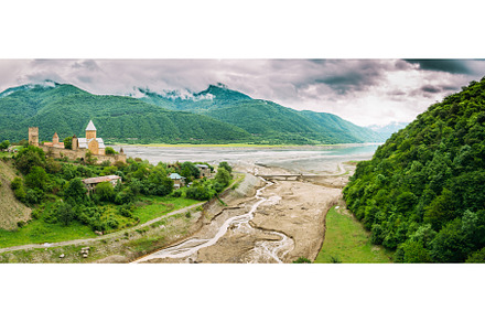 Castle complex Ananuri in Georgia, an Architecture Photo by Our Amazing World