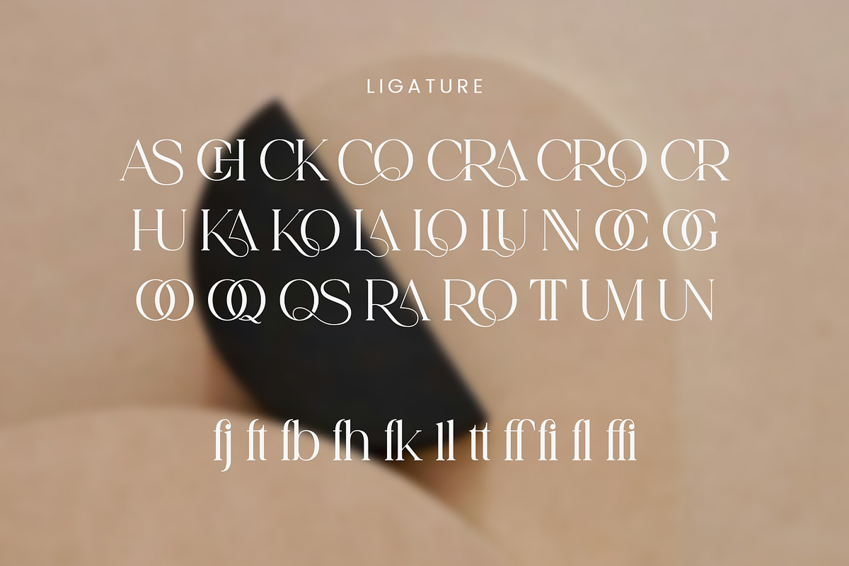 Craos - Beautiful Serif Font, a Serif Font by Aqeel_Art (Photo 11 of 12)