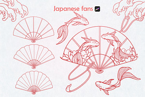 Japanese Tattoo Procreate Bundle