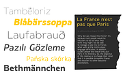 Laire Sans | 40 Font + Variable Font, a Sans Serif Font by Jolicia Type (Thumbnail 6 of 13)