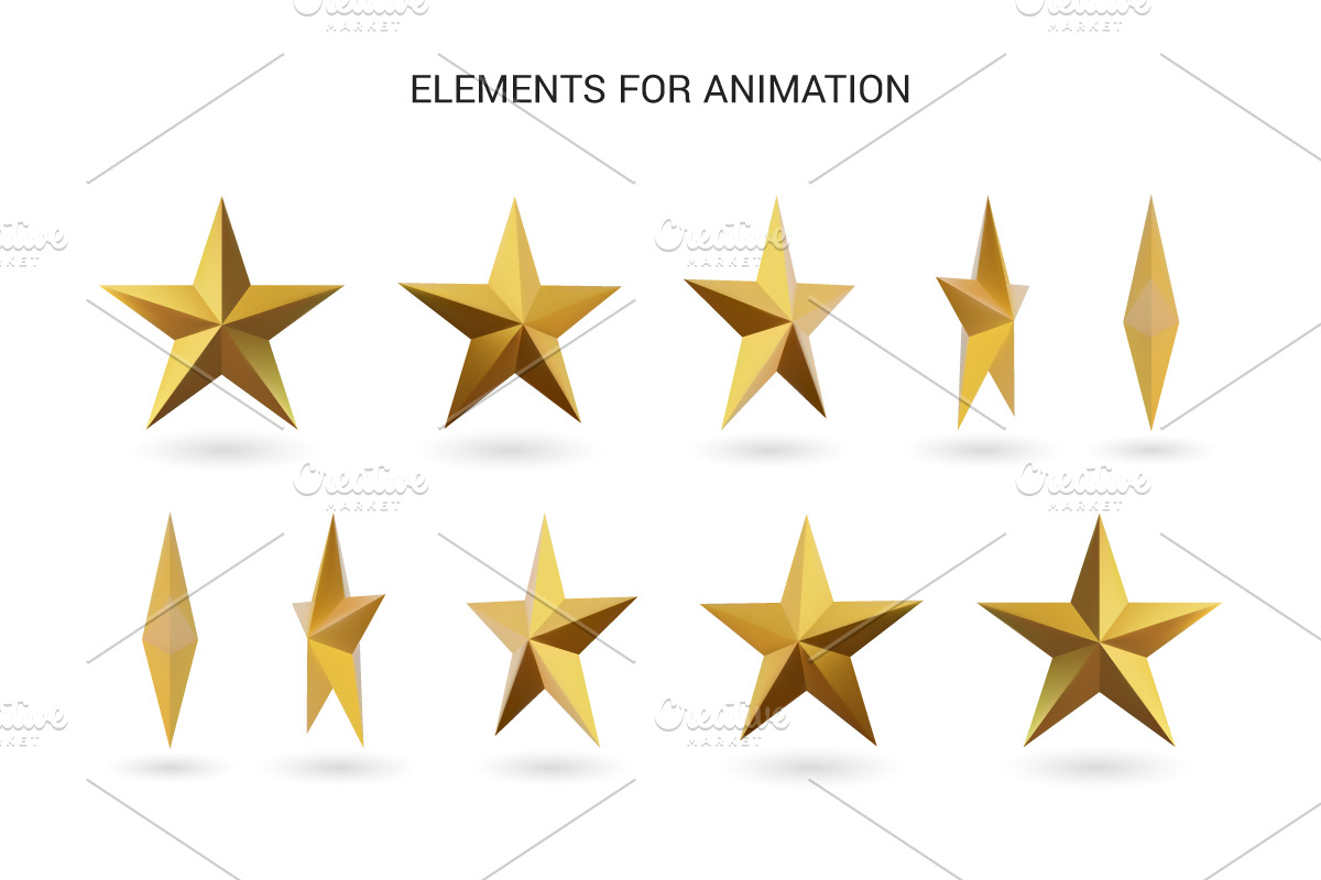 Gold stars collection., an Icon by Nomber_86 (Photo 4 of 7)