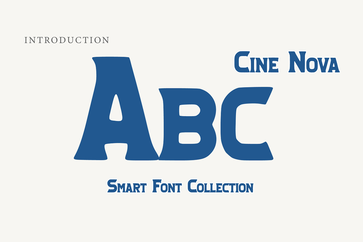 Cine Nova, a Slab Serif Font by Wow Magic (Photo 2 of 3)