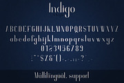 Indigo Typeface - 6 Weights, a Font by VP Fonts (Thumbnail 9 of 10)