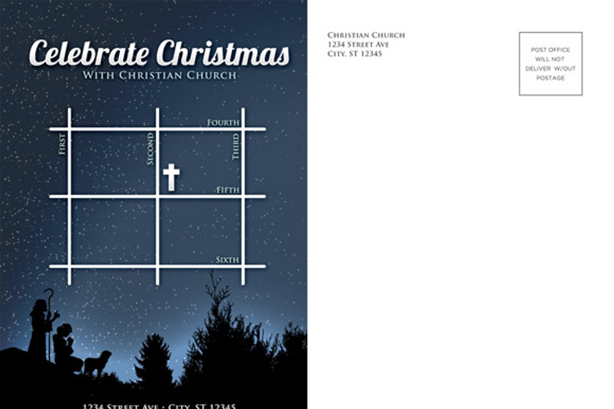 Christmas & Holiday Announcement, a Templates & Theme by Design Panoply (Photo 5 of 5)