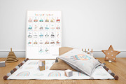 Watercolor Transport alphabet, an Object Graphic by Ana-Sakuta (Thumbnail 3 of 14)